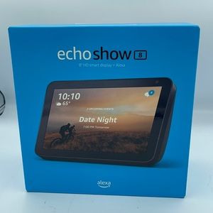 Echo show 8 brand new in sealed box